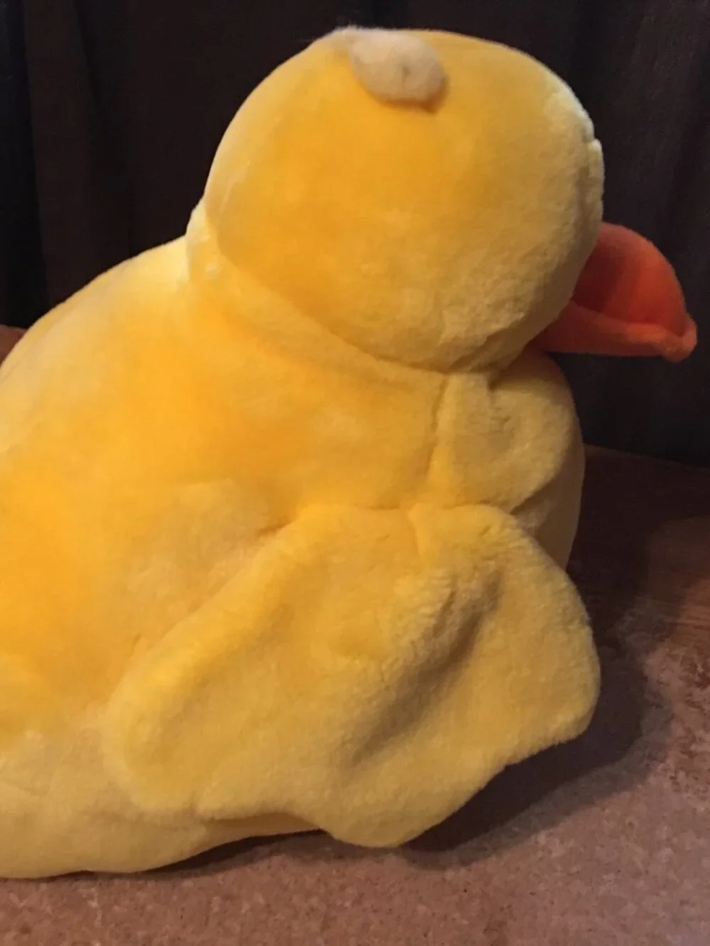 QUACKING TALKING EASTER DUCK PLUSH PLAYS HERE COMES PETER COTTONTAIL WORKING
